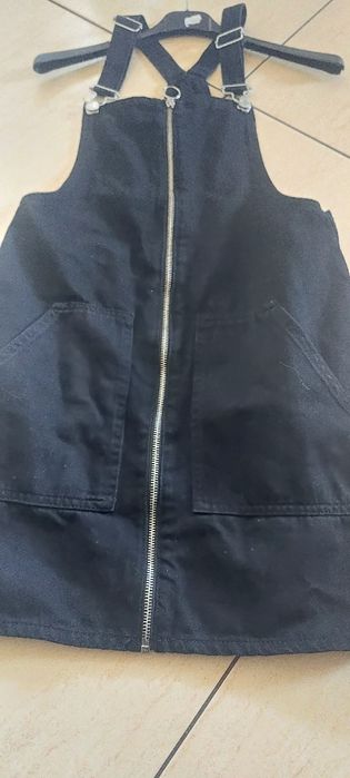 Spudnica dzinsowa rozpinana