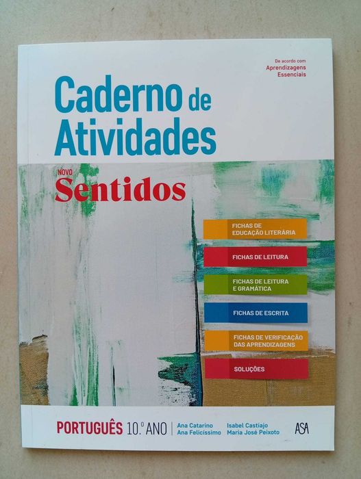 Caderno de atividades de português 10º ano