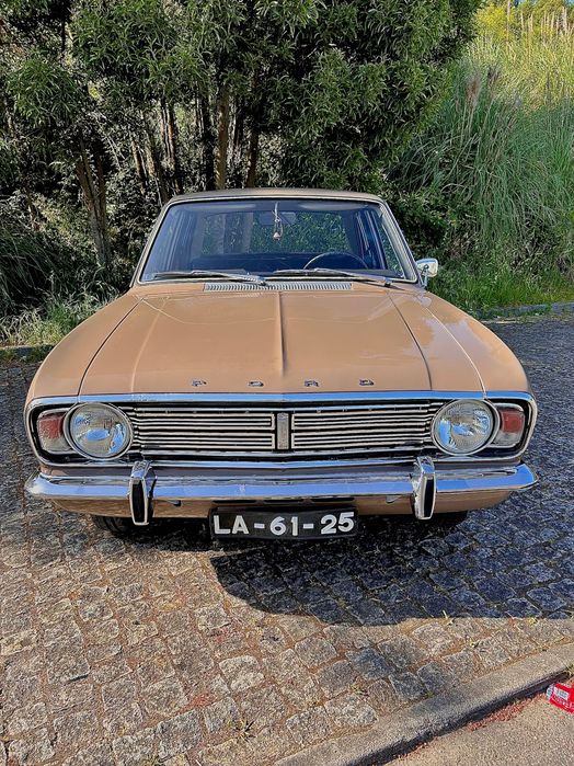 Ford Cortina 1969, Clássico, 6 Lugares, Caixa 4 Vel., Inspeção Válida