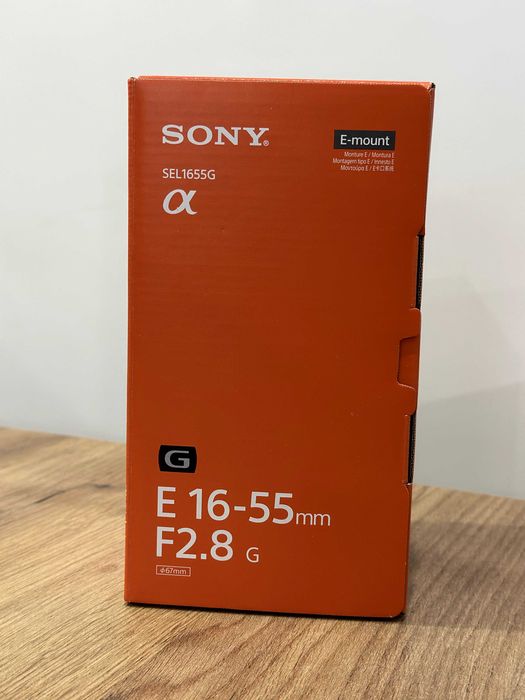 Об'єктив Sony E 16-55mm f/2.8 G Black (SEL1655G)