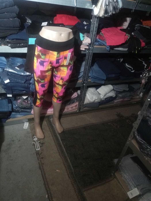 Leginsy 3/4 różne wzory