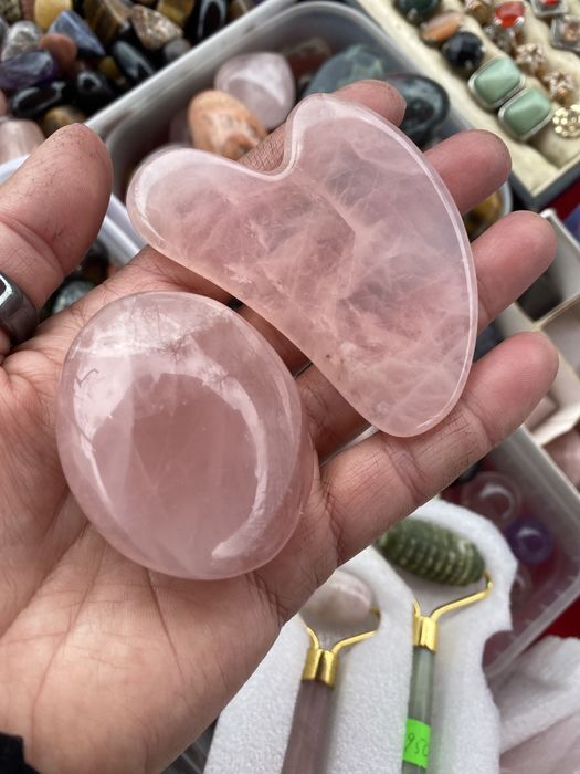 Продам массажеры-роллеры и скребки Гуаша из натуральных камней