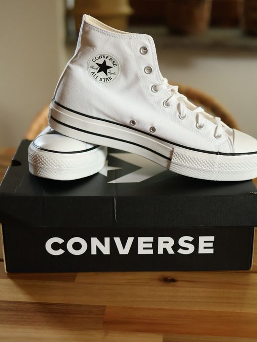 Converse Chuck Taylor All Star Lift Hi (Platforma) – Rozmiar 44, 5 (29 cm) – NOWE!