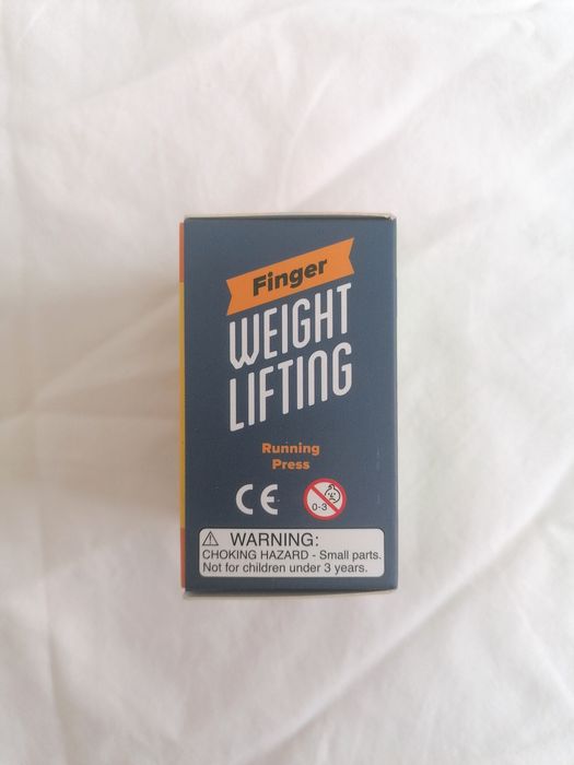 Mini Brinquedo: Finger Weightlifting da marca Running Press