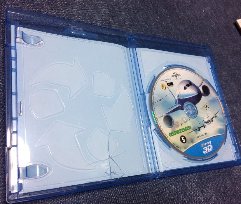Blu-Ray "Lendas de Vôo" em 3D