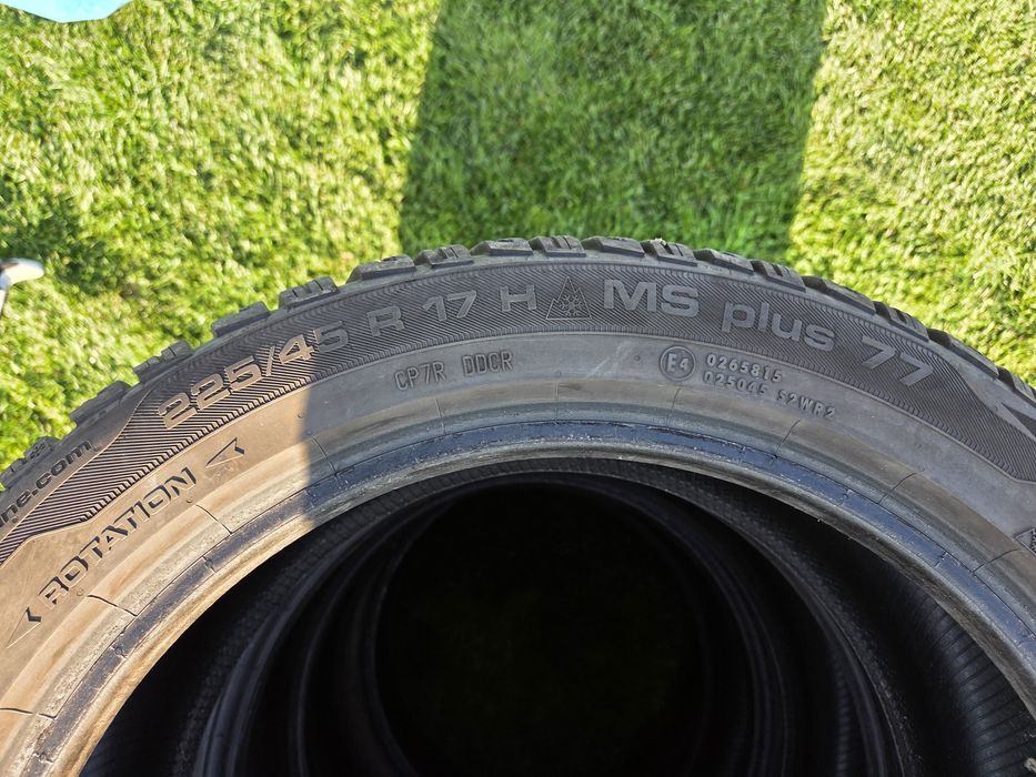4x Opona Zimowa Uniroyal MS Plus 77 225/45 R17