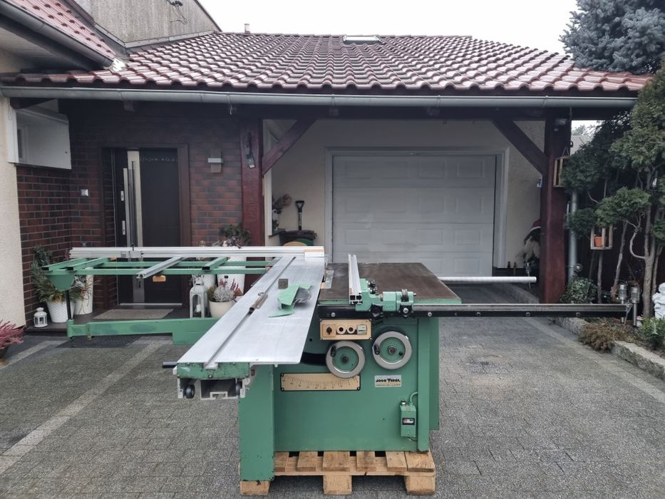 Piła formatowa Chambon Paris kąt45° wózek 260cm cięcie 280cm Altendorf
