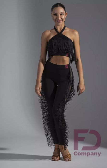 Legginsy z frędzlami