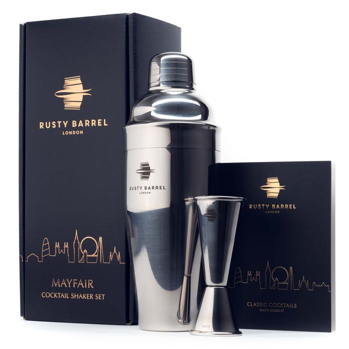 Zestaw Rusty Barrel Mayfair Cocktail Shaker & Jigger