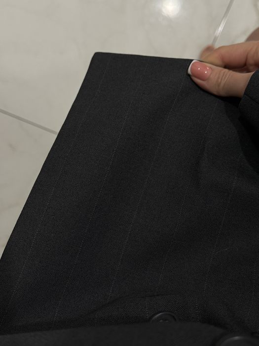 Піджак оверсайз з чоловічого плеча