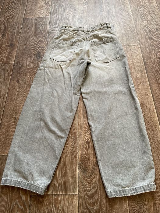 джинсы бершка серые