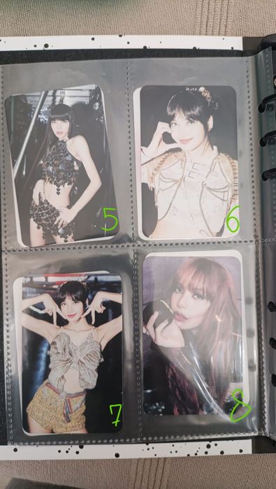 Cartas de Lisa de Black Pink
