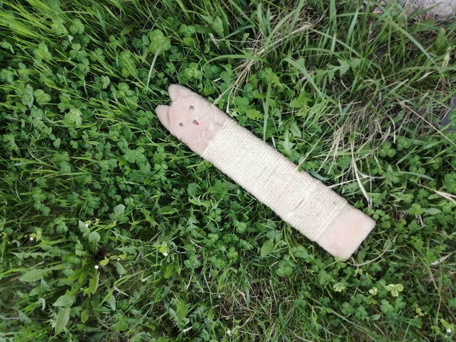 Когтеточка для кота  миска для собаки