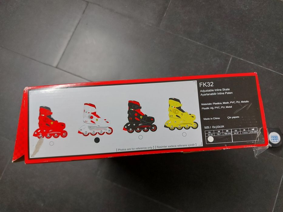 Patins criança "Ferrari"