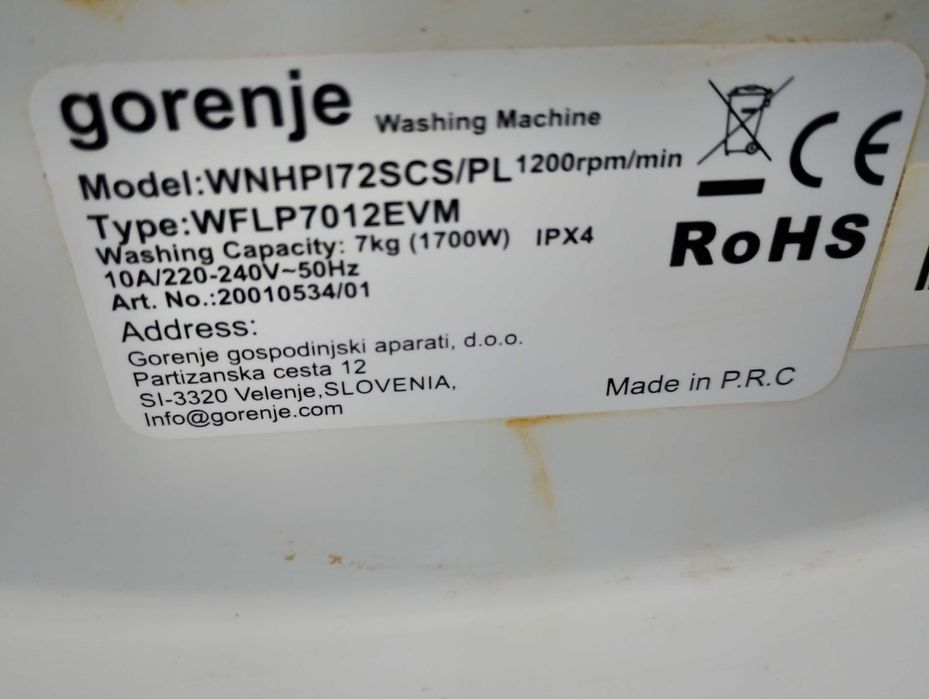 moduł do pralki WNHPI72SCS Gorenje