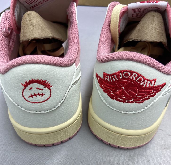 Jordan 1 Retro Low OG SP Sail Shy Pink – Tamanho 40