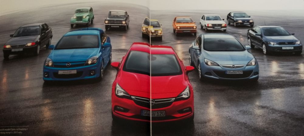Historia legendy  Astra - Opel, 50 lat  wydania kolekcjinerskie