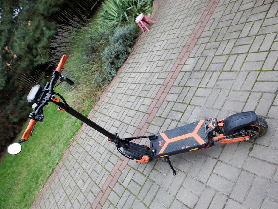 Hulajnoga KuKirin G2 Max alarm i fizyczna blokadą on/off - stan bdb