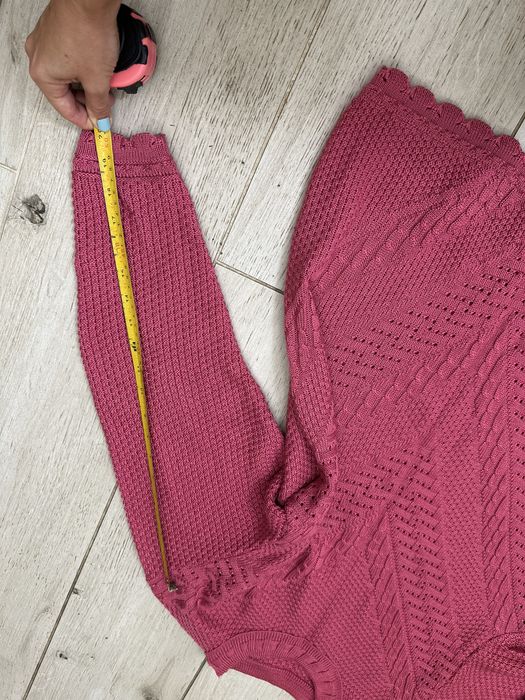Różowy oversize sweter rozm.L