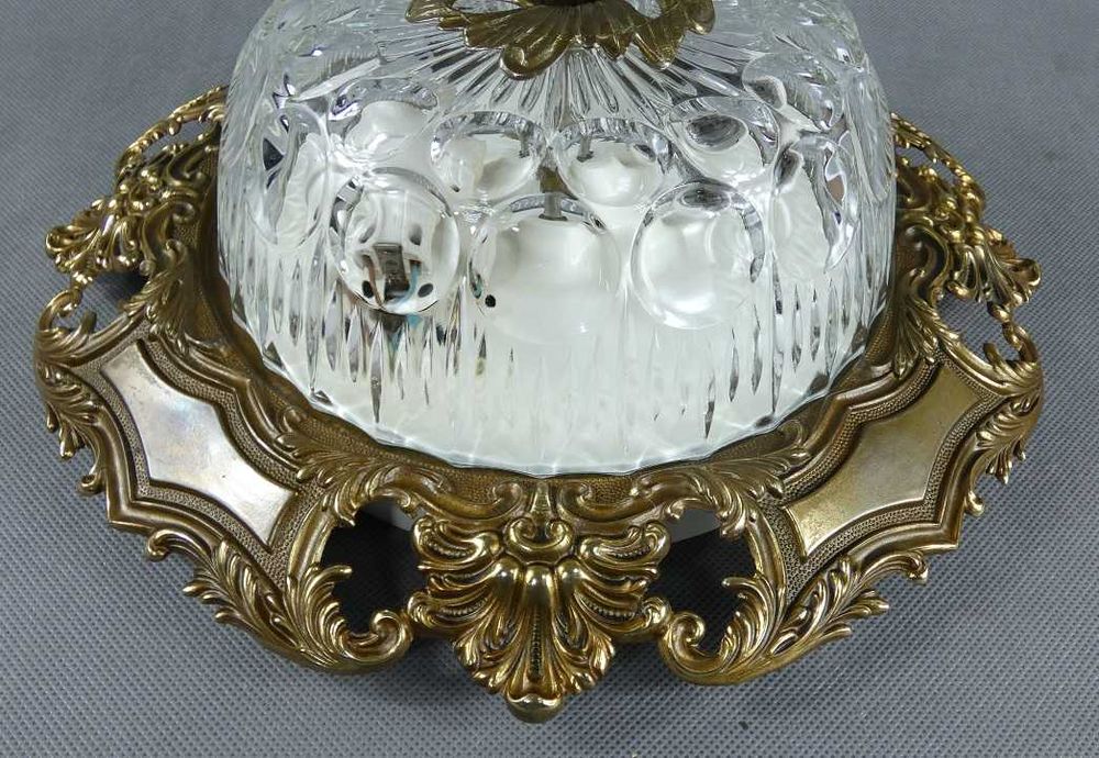 Ażurowy PLAFON Lampa sufitowa żyrandol 31 cm plafoniera