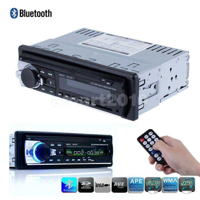 Auto Radio | ficha USB | Radio FM com bluetooth Leitor Mp3