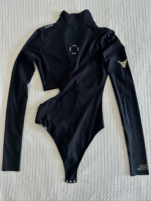 Ttswtrs боді XS з вирізом чорне