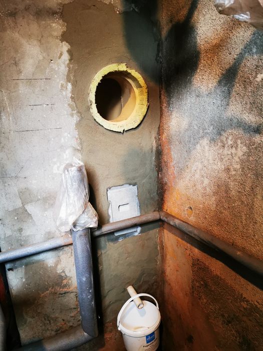 Wkład ceramiczny, kwaso żaroodporny, frezowanie komina, naprawa