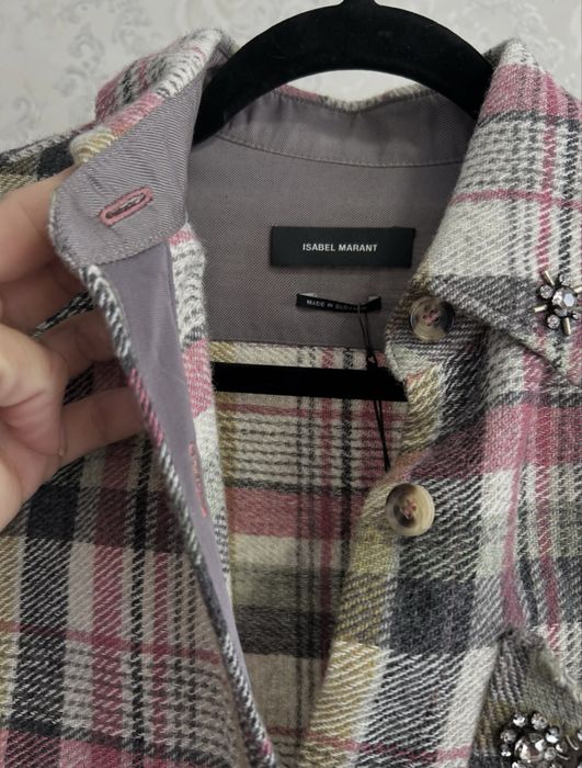 Нова дуже гарна рубашка в клітинку Isabel Marant. Оригінал.