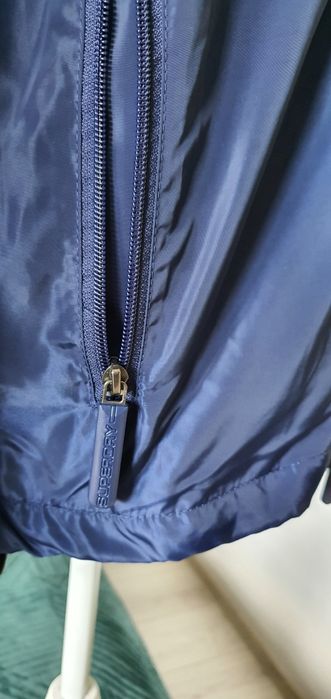 Kurtka superdry Rozmiar L Super stan raz założona granatowa lekka