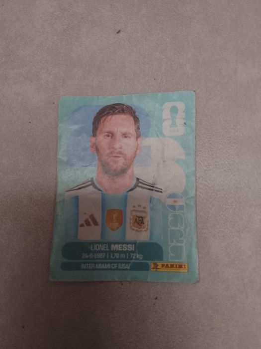 Figurinha do Leonel Messi