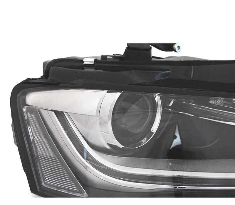 FARÓIS TRU DRL BLACK EDITTION AUDI A4 B8 12-15