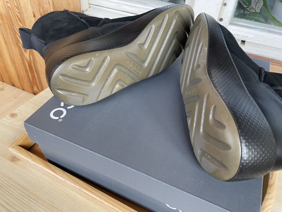 Замшеві черевики Ecco