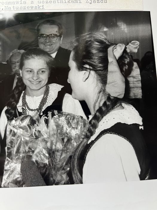 Zdjęcie CAF Wojciech Jaruzelski III zjazd ZMW Warszawa 1988