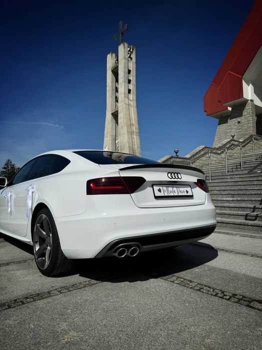 Wynajem Audi A5 do ślubu