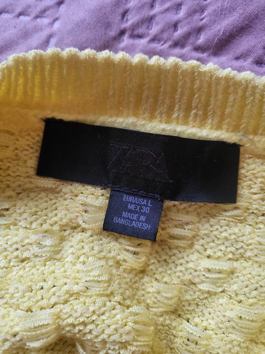 Sweter z firmy zara rozmiar L