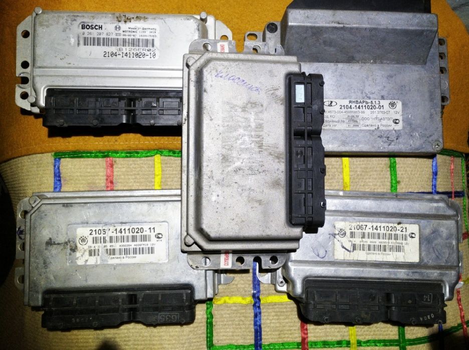 блок управления ваз 2107_2104_21067 -1411020-11_12_21_22_10 ЭБУ мозги