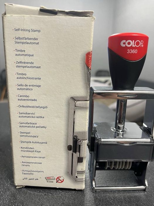 Датер   з вільним полем Colop