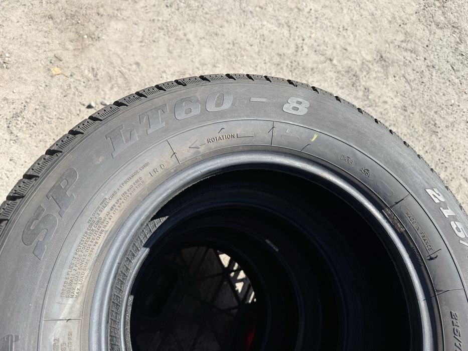 215/75 r16 c Dunlop SP LT 160 -8 Резина зимняя