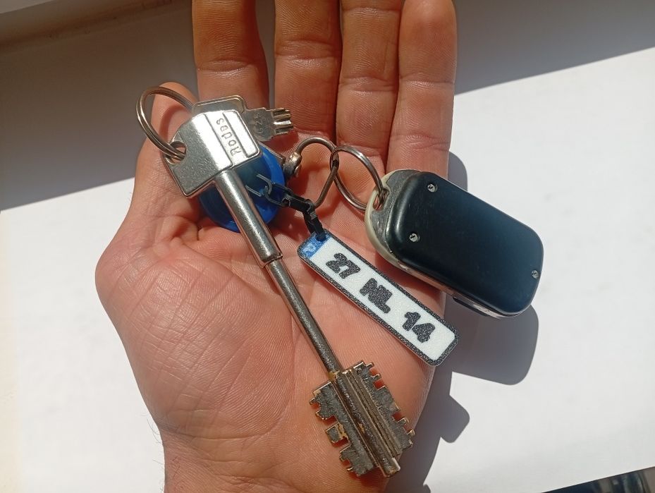 Porta-chaves matrícula personalizado