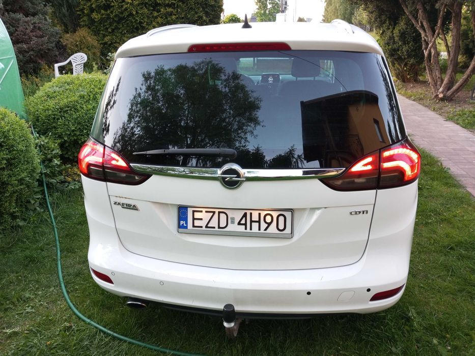 Opel Zafira Tourer Cosmo 2.0 CDTI  | 165 KM | 7 os. | Pełna historia serwisowa