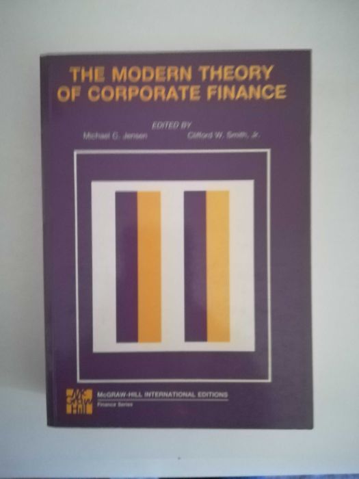 livro - The Modern theory of corporate finance.