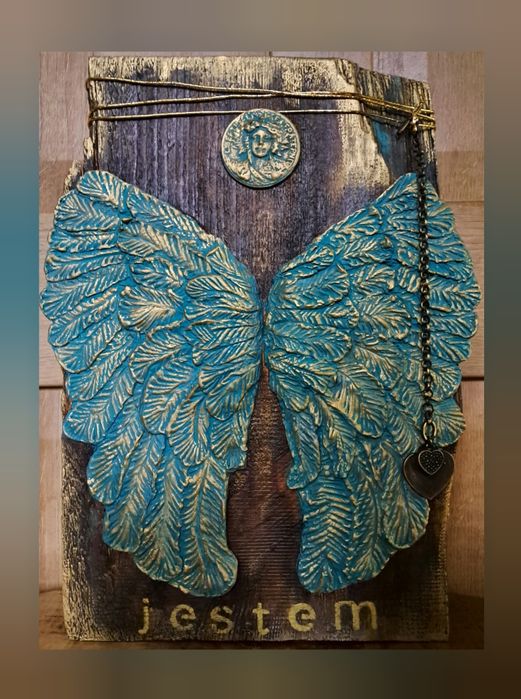 Skrzydła anioła na desce