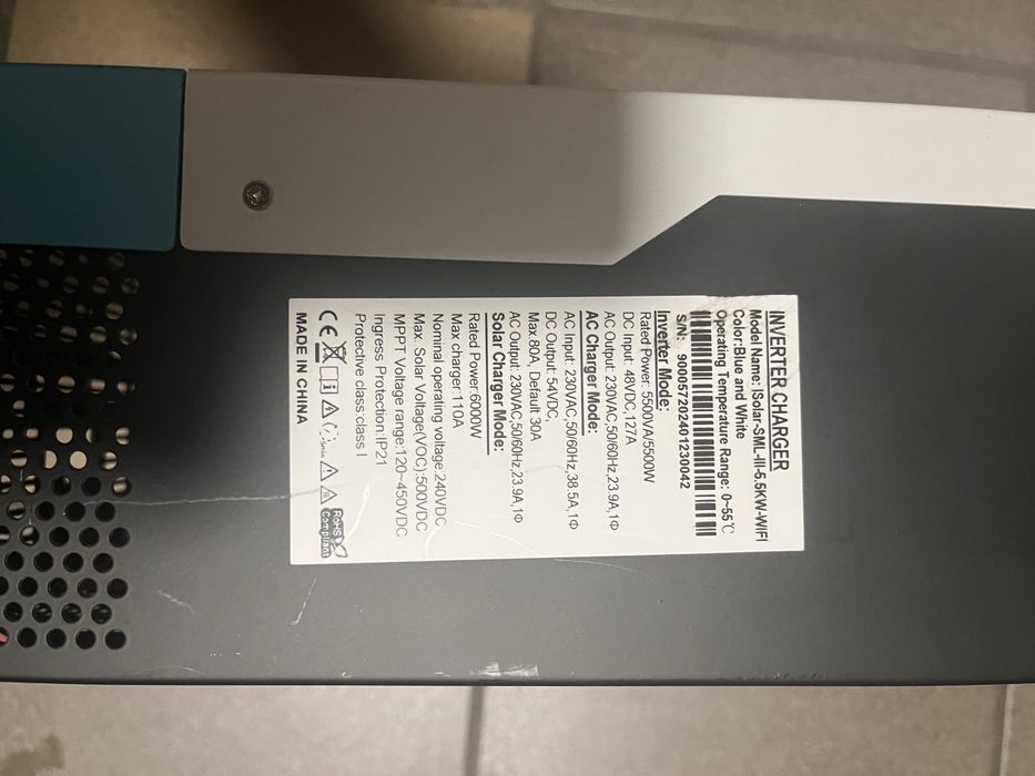 EA SUN inventer/ ladowarka off grid