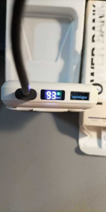 PODORU składany powerbankompatybilny Z MAGSAFE BIAŁY 10000 MAH