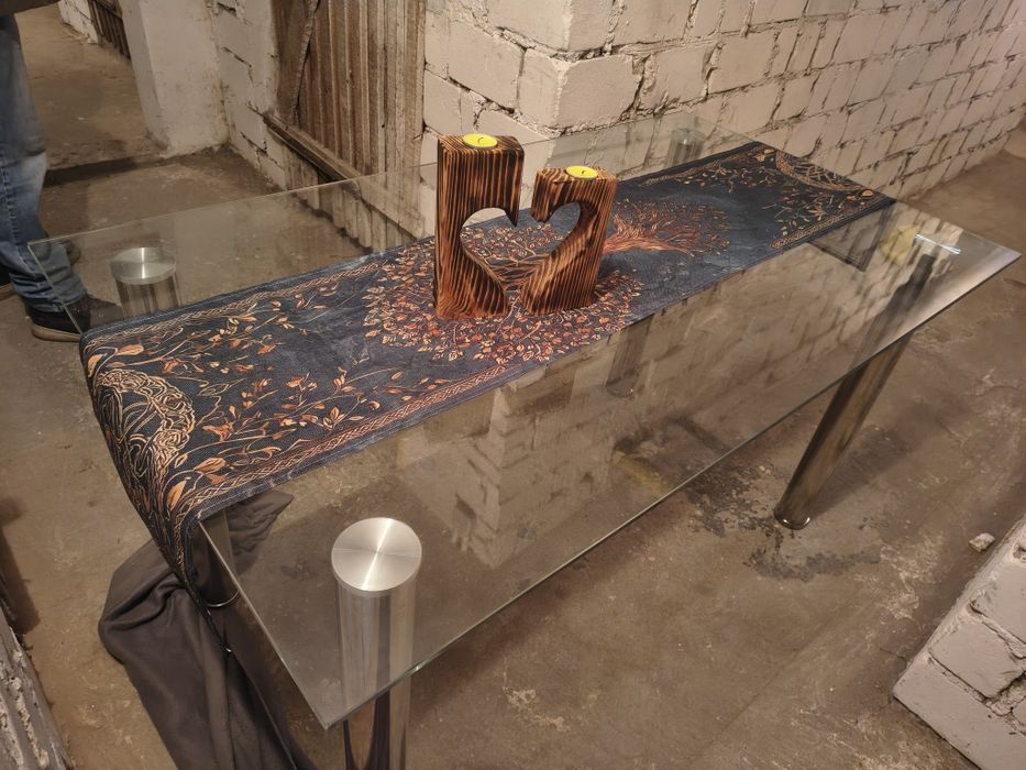 Nowoczesny szklany Stół LOFT 140