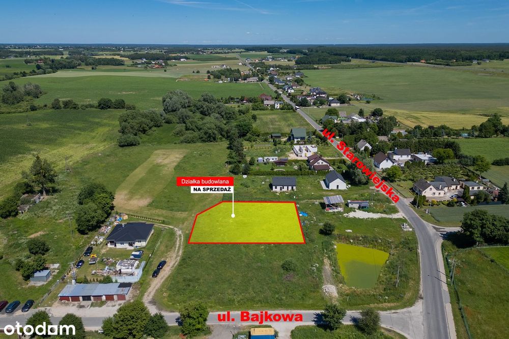 Działka Osówiec |  1 253 m2 | wydane WZ | prąd | malownicze położenie