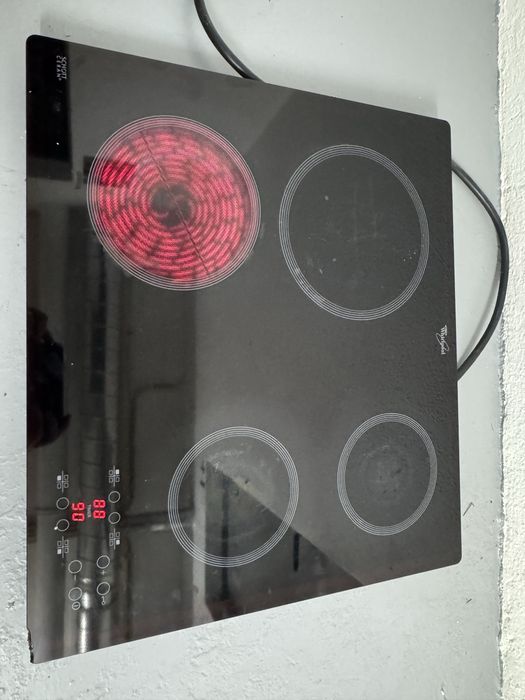 Placa vitrocerâmica Whirlpool