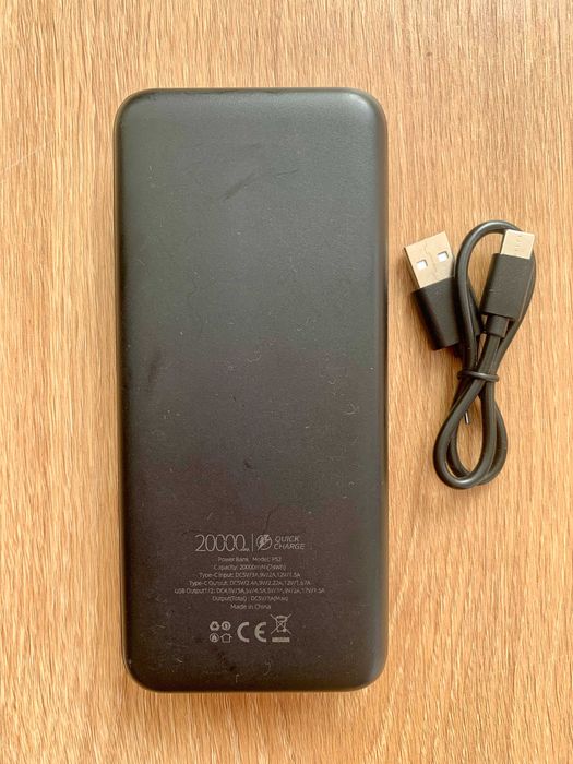 Power Bank 20000 mAh, Quick Charge