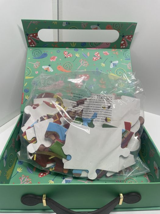 Дитячий підлоговий пазл QUOKKA Равлик 48 елементів 90×60 см