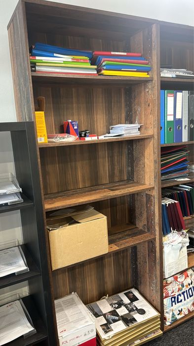 regał drewniany – 2 sztuki